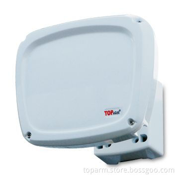 Security Alarm Microwave Barrier with IP65 Rated Outdoor Professional Housing